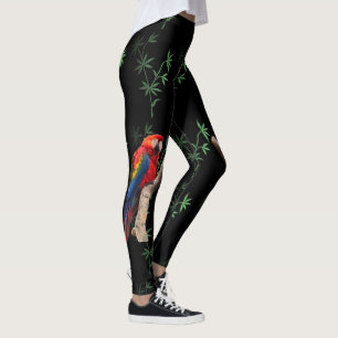 Scarlet Macaw Leggings