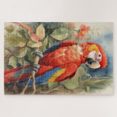 Scarlet Macaw Legpuzzel (Horizontaal)