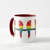 Scarlet Macaw Mok (Voorkant links)