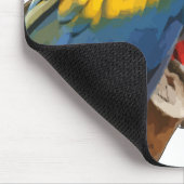Scarlet Macaw Muismat (Hoek)