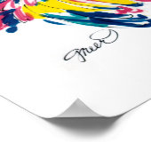 Scarlet Macaw Poster (Hoek)