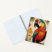 Scarlet Macaw Sketch Notitieboek (Binnen)