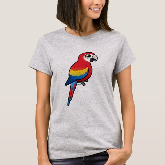 Scarlet Macaw T-shirt (Voorkant)