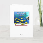 Scarlet Macaw Wildlife Bird Wenskaart Art Kaart (Achterkant)