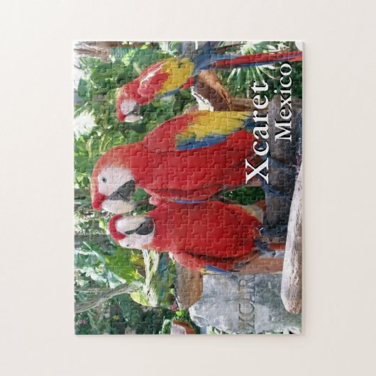 Scarlet Macaws Legpuzzel (Verticaal)