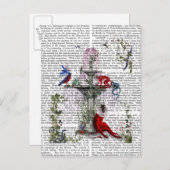 Scarlet Monkey 2 Briefkaart (Voorkant / Achterkant)