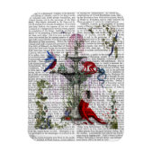 Scarlet Monkey 2 Magneet (Verticaal)