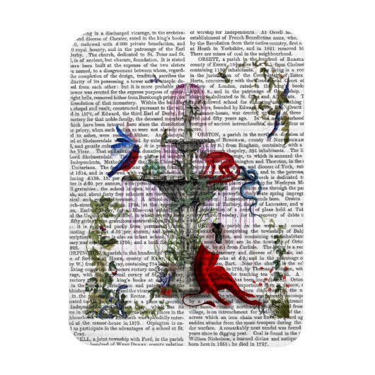 Scarlet Monkey 2 Magneet (Verticaal)