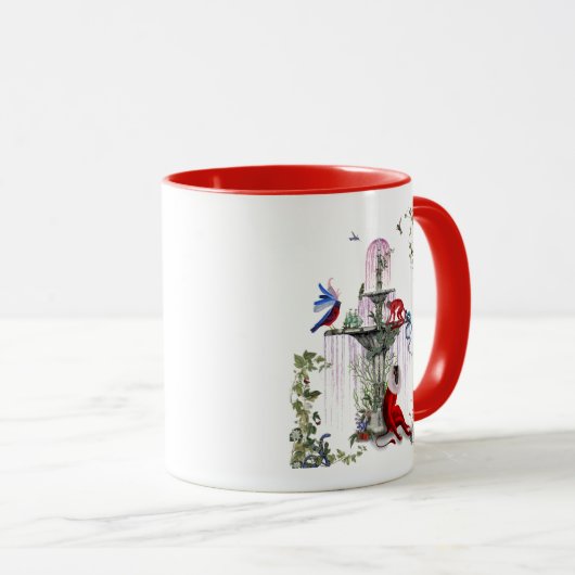 Scarlet Monkey 2 Mok (Voorkant rechts)