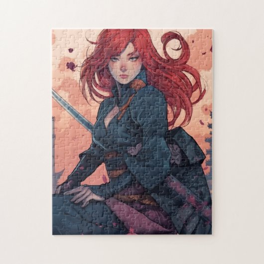 Scarlet Moon Kunoichi Legpuzzel (Verticaal)