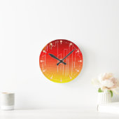 Scarlet Night Medium Clock Ronde Klok (Huis)