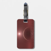 Scarlet Ocean Moon Bagagelabel (Achterkant verticaal)