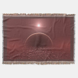 Scarlet Ocean Moon Deken