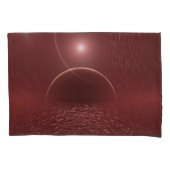 Scarlet Ocean Moon Kussensloop (Voorkant)