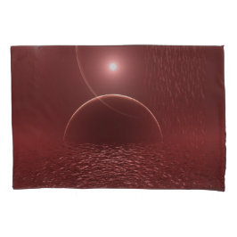 Scarlet Ocean Moon Kussensloop