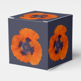 Scarlet Oranje Poppy 1 Bedankdoosjes