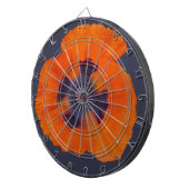 Scarlet Oranje Poppy 1 Dartbord (Voorkant Rechts)