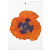 Scarlet Oranje Poppy 1 Klembord (Achterkant)
