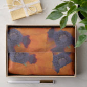 Scarlet Oranje Poppy 1 Tissuepapier (Geschenk)