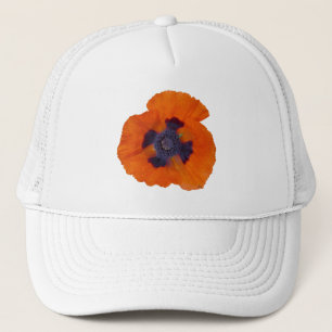 Scarlet Oranje Poppy 1 Trucker Pet