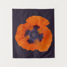 Scarlet Oranje Poppy 1 Wandkleed
