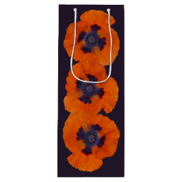 Scarlet Oranje Poppy 1 Wijn Cadeautas