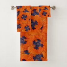 Scarlet Oranje Poppy Seamless Pattern