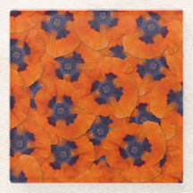 Scarlet Oranje Poppy Seamless Pattern