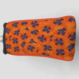 Scarlet Oranje Poppy Seamless Pattern Golfheadcover