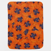 Scarlet Oranje Poppy Seamless Pattern