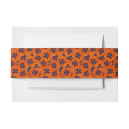 Scarlet Oranje Poppy Seamless Pattern Uitnodigingen Wikkel
