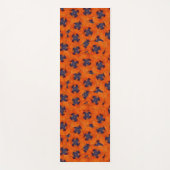 Scarlet Oranje Poppy Seamless Pattern Yogamat (Voorkant)