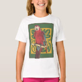 Scarlet Parrot Art T-shirt (Voorkant)