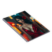 Scarlet Passion - De dame in het rode dagboek Notitieboek (Rechterzijde)