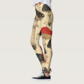 Scarlet Pet Mushroom Meadow - Leggings (Links)