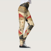 Scarlet Pet Mushroom Meadow - Leggings (Rechts)