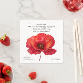 Scarlet Petal Elegance Servet (Insitu)