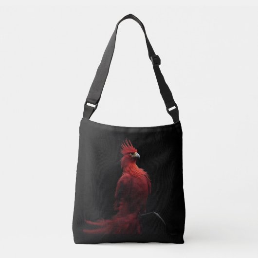 Scarlet Phoenix is er trots op Crossbody Tas (Voorkant)