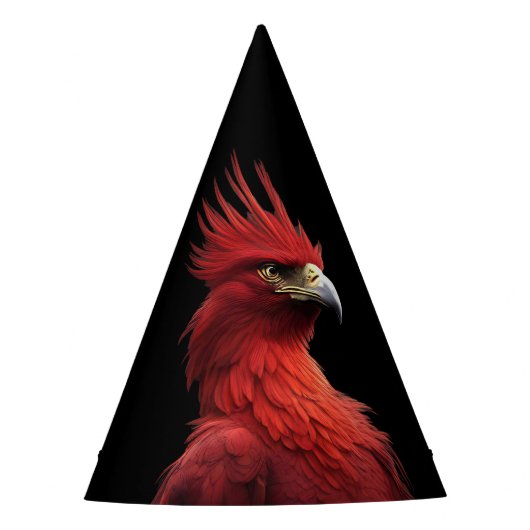 Scarlet Phoenix is er trots op Feesthoedjes (Voorkant)