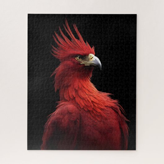 Scarlet Phoenix is er trots op Legpuzzel (Verticaal)