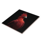Scarlet Phoenix is er trots op Tegeltje (Zijkant)