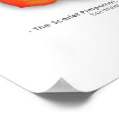 Scarlet Pimpernel Quote - Klassieke literatuur Poster (Hoek)