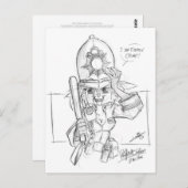 Scarlet_Police Briefkaart (Voorkant / Achterkant)