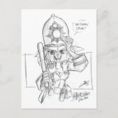 Scarlet_Police Briefkaart (Voorkant)