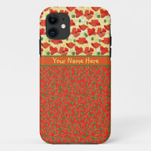 Scarlet Poppies, Buds: iPhone 5/5s Hoesje-Mate Hoe Case-Mate iPhone Case