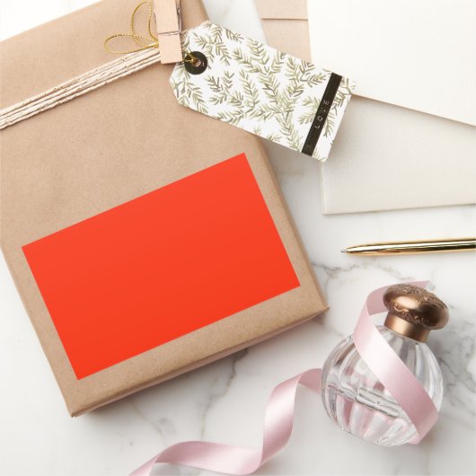 Scarlet Rechthoekige Sticker (Geschenken)
