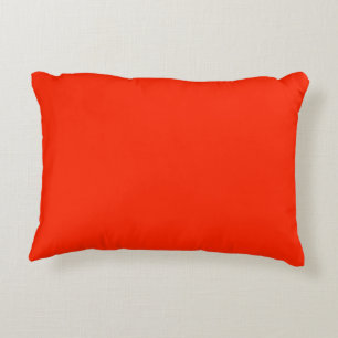 Scarlet Red Accent Kussen