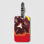 Scarlet Red Tulip Bagagelabel (Voorkant (verticaal))