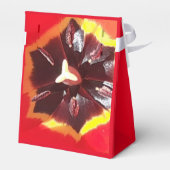Scarlet Red Tulip Bedankdoosjes (Achterkant)