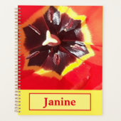 Scarlet Red Tulip Planner (Voorkant)